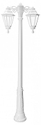 Фонарный столб Fumagalli Rut E26.156.S20.WXF1RDN цвет плафона/подвески Прозрачный, цвет арматуры Белый