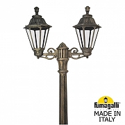 Фонарный столб Fumagalli Rut E26.157.S20.BXF1R цвет плафона/подвески Прозрачный, цвет арматуры Бронза-1