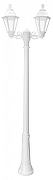Фонарный столб Fumagalli Rut E26.157.S20.WXF1R цвет плафона/подвески Прозрачный, цвет арматуры Белый