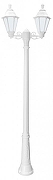 Фонарный столб Fumagalli Rut E26.157.S20.WYF1R цвет плафона/подвески Опал, цвет арматуры Белый