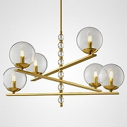 Люстра на штанге Imperiumloft Fondo FONDO01 цвет золото, неокрашенный