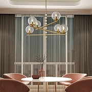 Люстра на штанге Imperiumloft Fondo FONDO01 цвет золото, неокрашенный-2