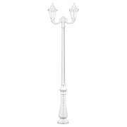 Фонарный столб Fumagalli Rut E26.202.R20.WXF1R цвет плафона/подвески Прозрачный, цвет арматуры Белый