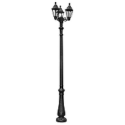 Фонарный столб Fumagalli Rut E26.202.R30.WYF1R цвет плафона/подвески Опал, цвет арматуры Белый