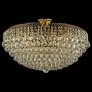 Люстра на штанге Arti Lampadari Empoli Gold Empoli E 1.2.60.100 G цвет плафона/подвески Прозрачный, цвет арматуры Золото-1