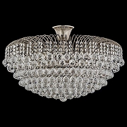 Люстра на штанге Arti Lampadari Empoli Nickel Empoli E 1.2.60.100 N цвет плафона/подвески Прозрачный, цвет арматуры Никель-1