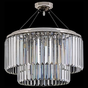 Люстра Arti Lampadari Enio Enio E 1.5.D50.101 NP цвет плафона/подвески Прозрачный, цвет арматуры Никель-2