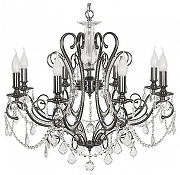 Люстра Dio D’Arte Fabrizia Fabrizia E 1.1.8.200 NB цвет плафона/подвески Прозрачный, цвет арматуры Никель