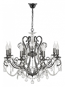 Люстра Dio D’Arte Fabrizia Fabrizia E 1.1.8.200 NB цвет плафона/подвески Прозрачный, цвет арматуры Никель-1