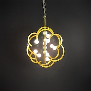 Люстра Imperiumloft FAIRY FAIRY-CH01 цвет плафона/подвески Белый, цвет арматуры Латунь-1