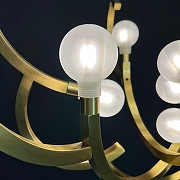 Люстра Imperiumloft FAIRY FAIRY-CH01 цвет плафона/подвески Белый, цвет арматуры Латунь-5