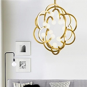 Люстра Imperiumloft FAIRY FAIRY-CH01 цвет плафона/подвески Белый, цвет арматуры Латунь-10