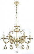 Люстра Arti Lampadari Falcone Falcone E 1.1.6.600 CG цвет плафона/подвески Прозрачный, цвет арматуры Золото-1