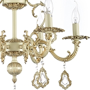 Люстра Arti Lampadari Falcone Falcone E 1.1.6.600 CG цвет плафона/подвески Прозрачный, цвет арматуры Золото-2