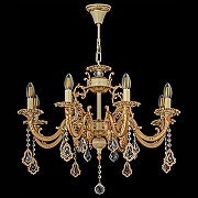 Люстра Arti Lampadari Falcone Falcone E 1.1.8.600 CG цвет плафона/подвески Прозрачный, цвет арматуры Золото-3