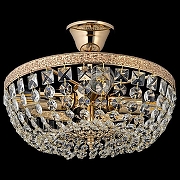 Люстра на штанге Arti Lampadari Favola Gold Favola E 1.3.30.101 G цвет плафона/подвески Прозрачный, цвет арматуры Золото-1