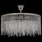 Люстра на штанге Arti Lampadari Favola Favola E 1.3.60.102 N цвет плафона/подвески Прозрачный, цвет арматуры Никель-2