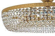 Люстра на штанге Arti Lampadari Favola Favola E 1.4.60.502 G цвет плафона/подвески Прозрачный, цвет арматуры Золото-4