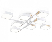 Люстра Ambrella Light FL FL4888 цвет плафона/подвески Белый, цвет арматуры Белый, Коричневый