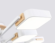 Люстра Ambrella Light FL FL4888 цвет плафона/подвески Белый, цвет арматуры Белый, Коричневый-5