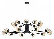 Люстра на штанге Arti Lampadari Filetto Filetto E 1.1.20 B цвет плафона/подвески Желтый, цвет арматуры Черный