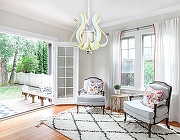 Люстра Ambrella Light FL FL112 цвет плафона/подвески Белый, Прозрачный, цвет арматуры Белый-8