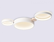 Люстра Ambrella Light FL FL4812 цвет плафона/подвески Белый, цвет арматуры Белый, Коричневый-2