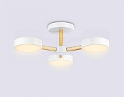 Люстра на штанге Ambrella Light FL FL4821 цвет плафона/подвески Белый, цвет арматуры Белый, Коричневый-2