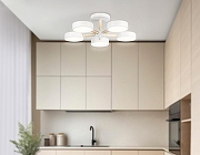 Люстра на штанге Ambrella Light FL FL4825 цвет плафона/подвески Белый, цвет арматуры Белый, Коричневый-8