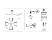 Люстра на штанге Ambrella Light FL FL4880 цвет плафона/подвески Черный, цвет арматуры Коричневый, Черный-7