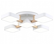 Люстра Ambrella Light FL FL4881 цвет плафона/подвески Белый, цвет арматуры Белый, Коричневый