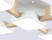 Люстра Ambrella Light FL FL4881 цвет плафона/подвески Белый, цвет арматуры Белый, Коричневый-5