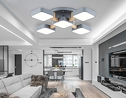 Люстра Ambrella Light FL FL4882 цвет плафона/подвески Серый, цвет арматуры Коричневый, Серый-6