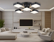 Люстра Ambrella Light FL FL4883 цвет плафона/подвески Черный, цвет арматуры Коричневый, Черный-6