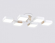 Люстра Ambrella Light FL FL4886 цвет плафона/подвески Белый, цвет арматуры Белый, Коричневый-1