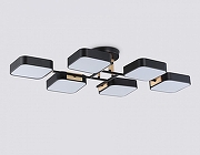 Люстра Ambrella Light FL FL4887 цвет плафона/подвески Черный, цвет арматуры Коричневый, Черный-4