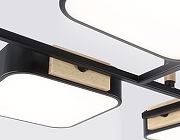 Люстра Ambrella Light FL FL4887 цвет плафона/подвески Черный, цвет арматуры Коричневый, Черный-5