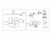 Люстра Ambrella Light FL FL4887 цвет плафона/подвески Черный, цвет арматуры Коричневый, Черный-8