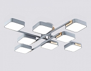 Люстра Ambrella Light FL FL4889 цвет плафона/подвески Серый, цвет арматуры Коричневый, Серый-2