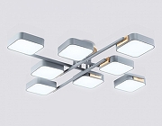 Люстра Ambrella Light FL FL4889 цвет плафона/подвески Серый, цвет арматуры Коричневый, Серый-3