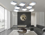 Люстра Ambrella Light FL FL4889 цвет плафона/подвески Серый, цвет арматуры Коричневый, Серый-7