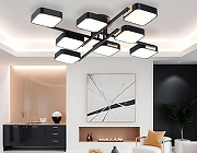 Люстра Ambrella Light FL FL4890 цвет плафона/подвески Черный, цвет арматуры Коричневый, Черный-7