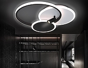 Люстра Ambrella Light FL FL5118 цвет плафона/подвески Белый, Черный, цвет арматуры Белый-2