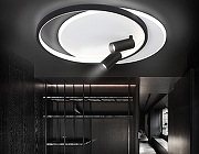 Люстра Ambrella Light FL FL5137 цвет плафона/подвески Белый, Черный, цвет арматуры Белый-2