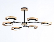 Люстра на штанге Ambrella Light FL FL51619 цвет плафона/подвески Коричневый, Черный, цвет арматуры Коричневый, Черный-1