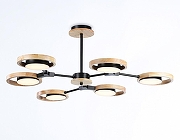 Люстра на штанге Ambrella Light FL FL51619 цвет плафона/подвески Коричневый, Черный, цвет арматуры Коричневый, Черный-2
