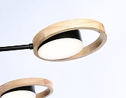 Люстра на штанге Ambrella Light FL FL51619 цвет плафона/подвески Коричневый, Черный, цвет арматуры Коричневый, Черный-7