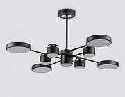 Люстра на штанге Ambrella Light FL FL51629 цвет плафона/подвески Золото, Черный, цвет арматуры Золото, Черный-4