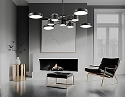 Люстра на штанге Ambrella Light FL FL51629 цвет плафона/подвески Золото, Черный, цвет арматуры Золото, Черный-9