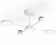 Люстра на штанге Ambrella Light FL FL51631 цвет плафона/подвески Белый, цвет арматуры Белый